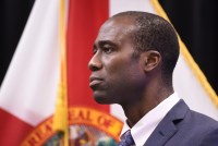 A side profile photo of Florida Surgeon General Joseph Ladapo.