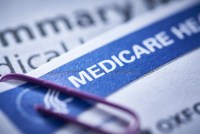 A photo of a Medicare insurance card.